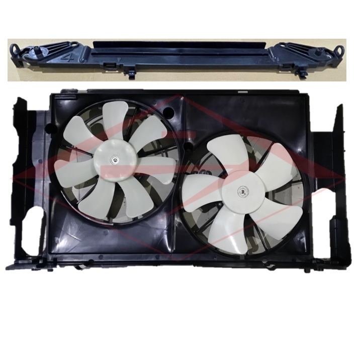 16711-0V210|16363-36100|16363-36110|16361-0V330|16361-0V340|16712-28050|167110V210|1636336100|1636336110|163610V330|163610V340|1671228050|DUAL FAN ASSY