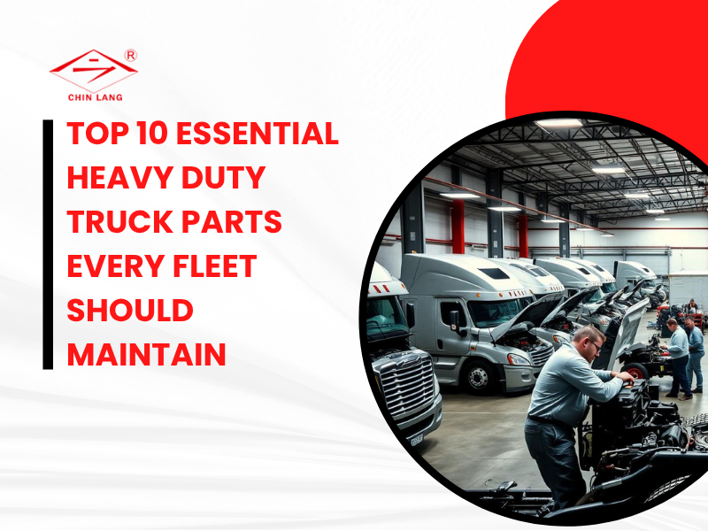 Top 10 Essential Heavy Duty Truck Parts Every Fleet Should Maintain