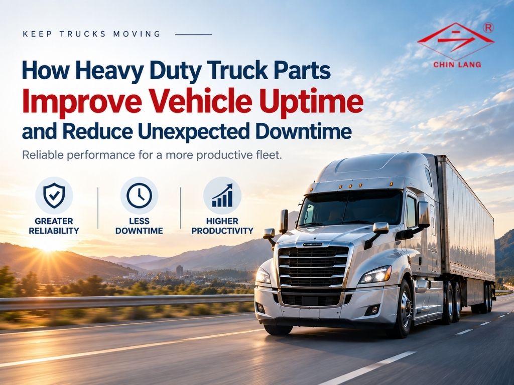 How Heavy Duty Truck Parts Improve Vehicle Uptime and Reduce Unexpected Downtime